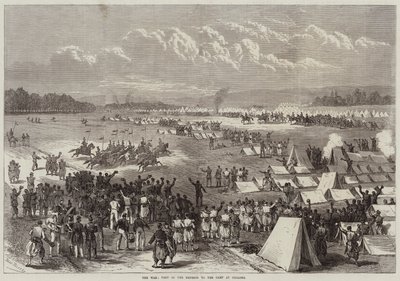 The War, Visit of the Emperor to the Camp at Chalons by Jules Pelcoq